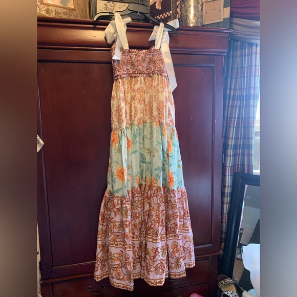 Free People Bluebell Cotton Tiered Maxi Dress - Picture 7 of 10